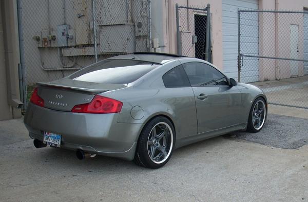 photo 3 Infiniti G35 custom wheels Rays Volk GTS 19x9.5, ET +17, tire size 255/35 R19. 19x10.5 ET-2 285/55 R19