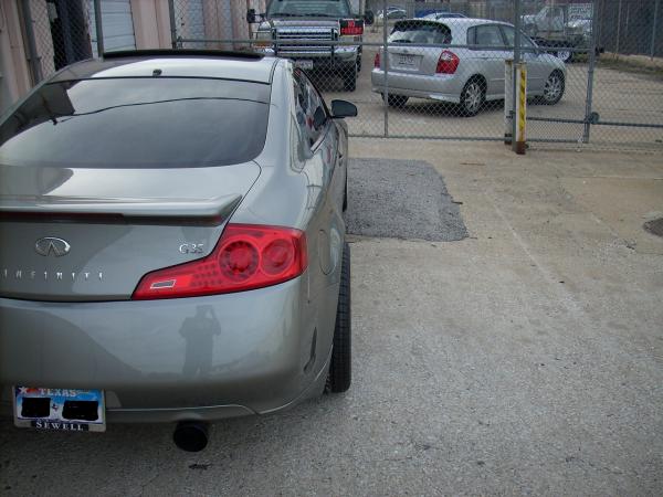 photo 4 Infiniti G35 custom wheels Rays Volk GTS 19x9.5, ET +17, tire size 255/35 R19. 19x10.5 ET-2 285/55 R19