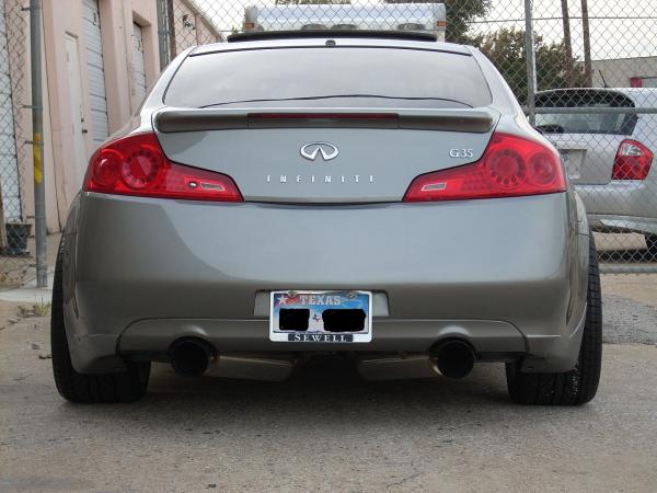 photo 6 Infiniti G35 custom wheels Rays Volk GTS 19x9.5, ET +17, tire size 255/35 R19. 19x10.5 ET-2 285/55 R19