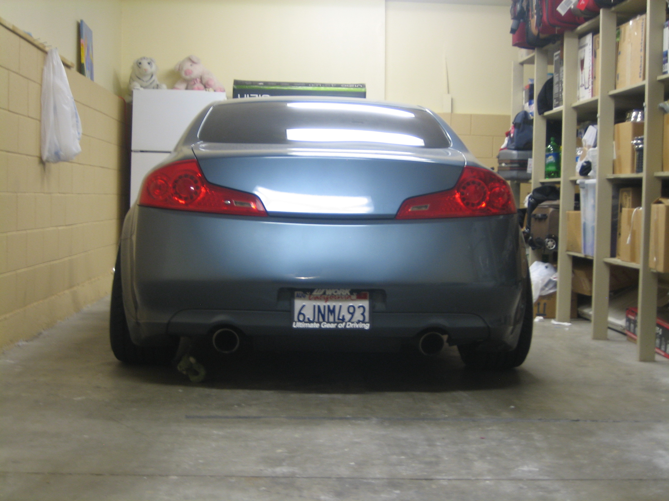 photo 1 Infiniti G35 custom wheels Work Gnosis GS-5 20x9.5, ET -6, tire size 225/35 R20. 20x10.5 ET-6 245/35 R20