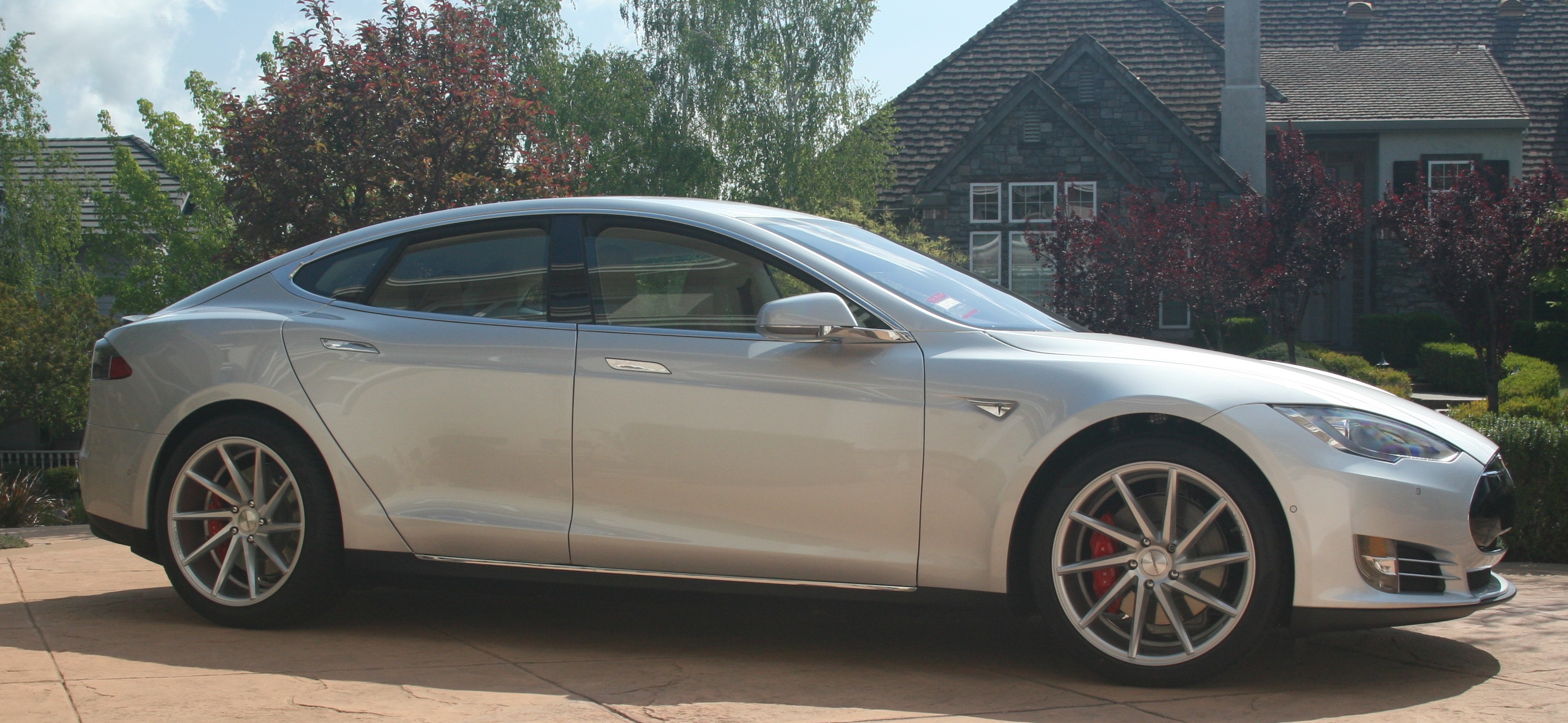 photo 1 Tesla Model S custom wheels Vossen CVT 20x9.0, ET , tire size 245/40 R20. 20x10.5 ET 275/40 R20