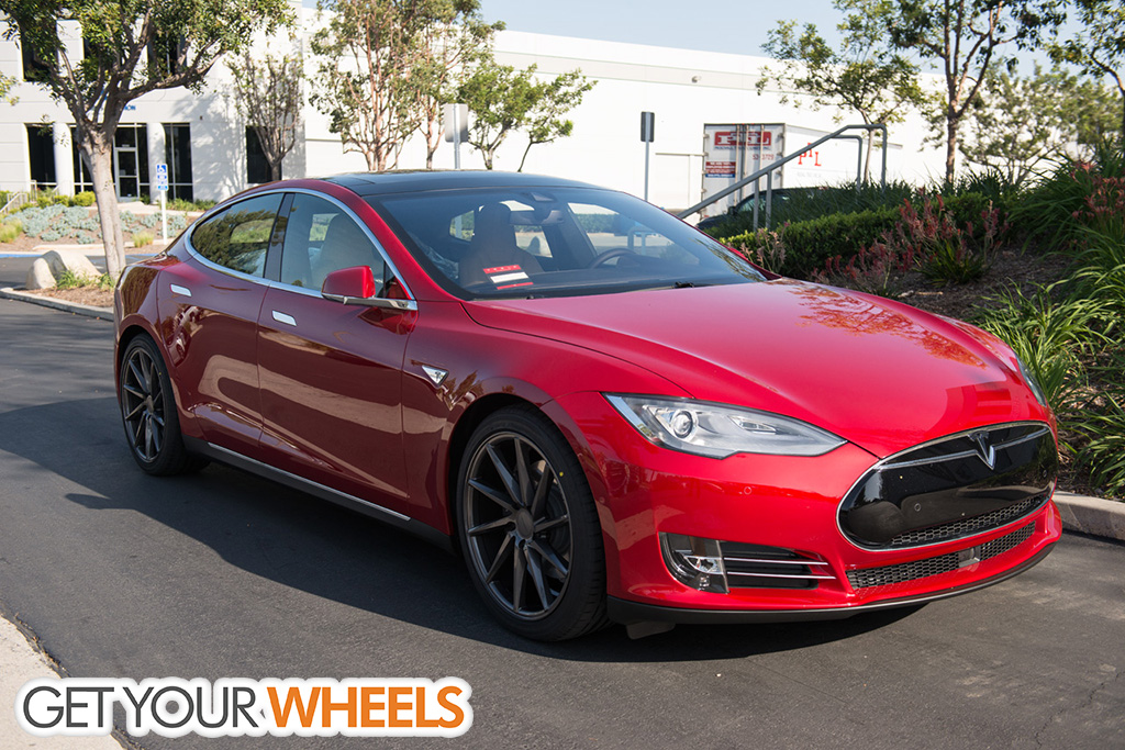 photo 1 Tesla Model S custom wheels Vossen CVT 20x9.0, ET , tire size 245/40 R20. x ET 