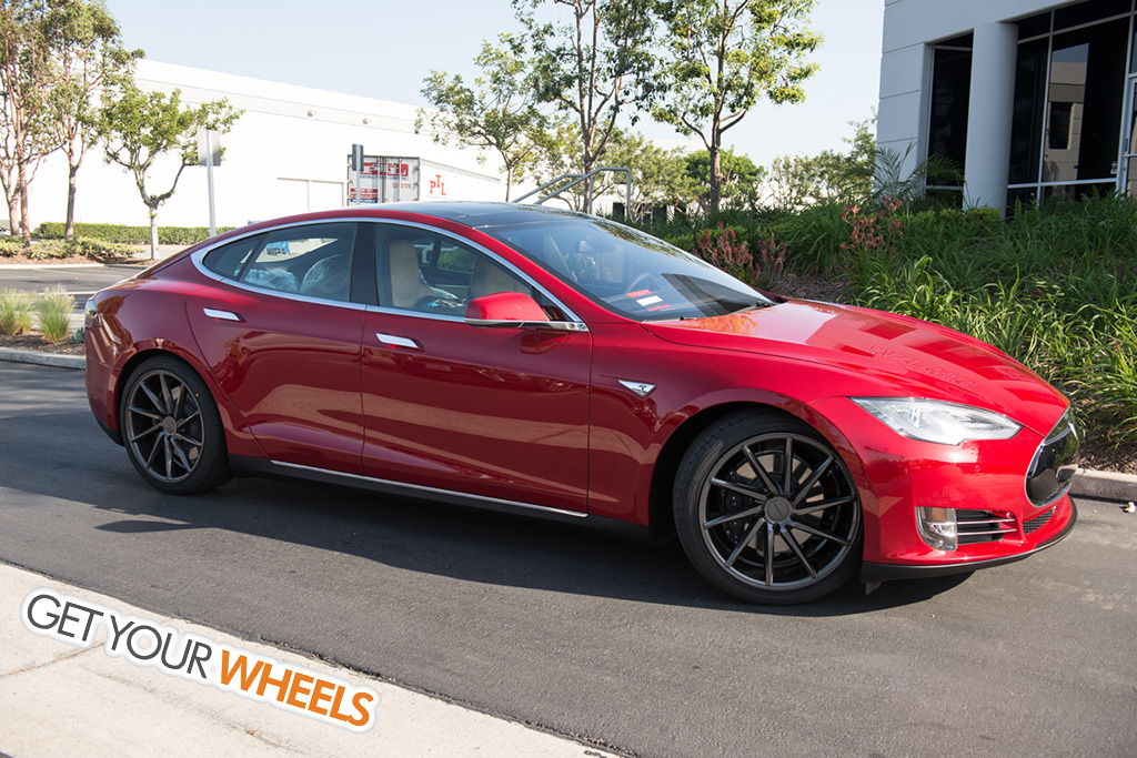 photo 2 Tesla Model S custom wheels Vossen CVT 20x9.0, ET , tire size 245/40 R20. x ET 