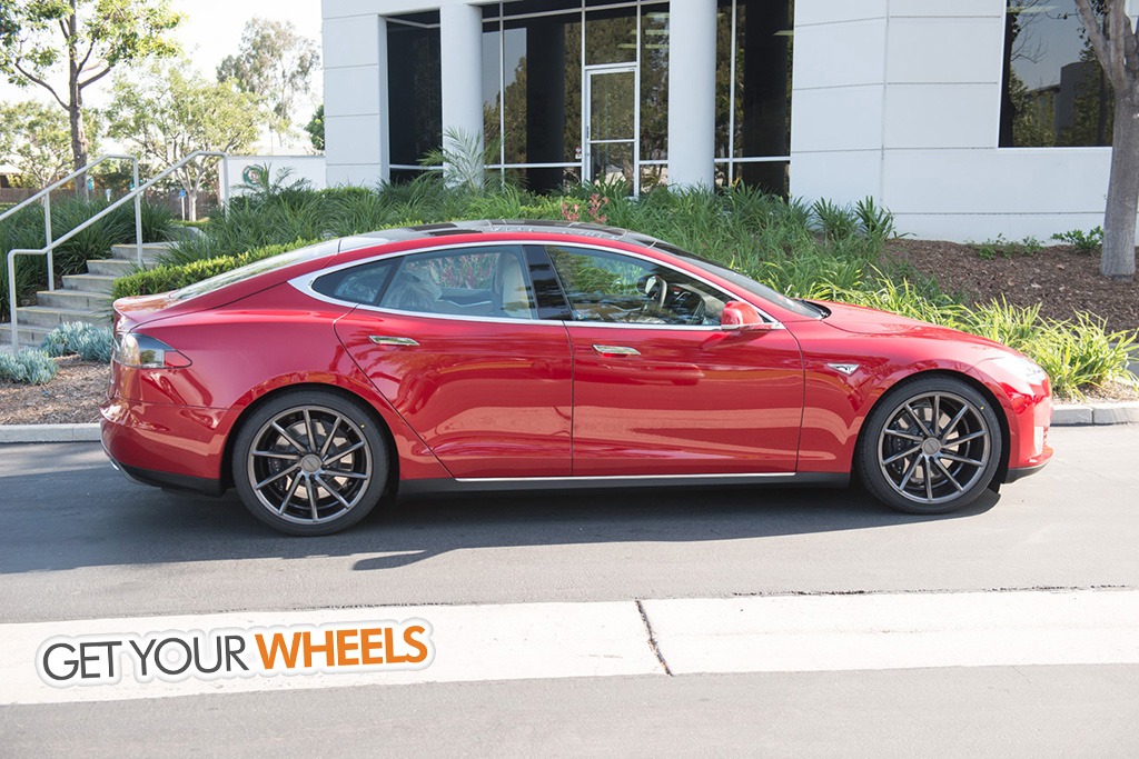 photo 4 Tesla Model S custom wheels Vossen CVT 20x9.0, ET , tire size 245/40 R20. x ET 