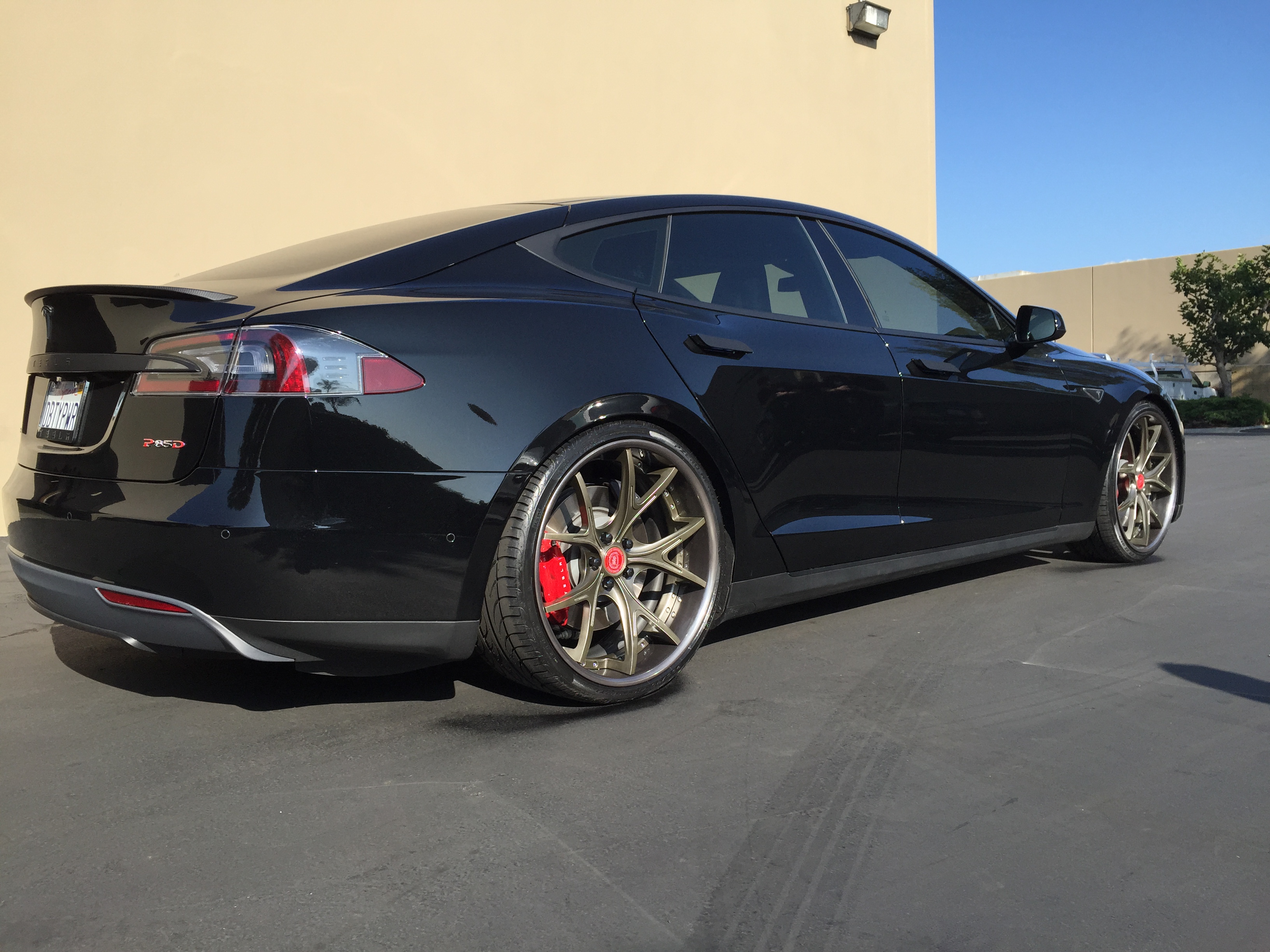 photo 1 Tesla Model S custom wheels DPE ES5 22x9.5, ET , tire size 255/35 R22. 22x10.5 ET 295/25 R22