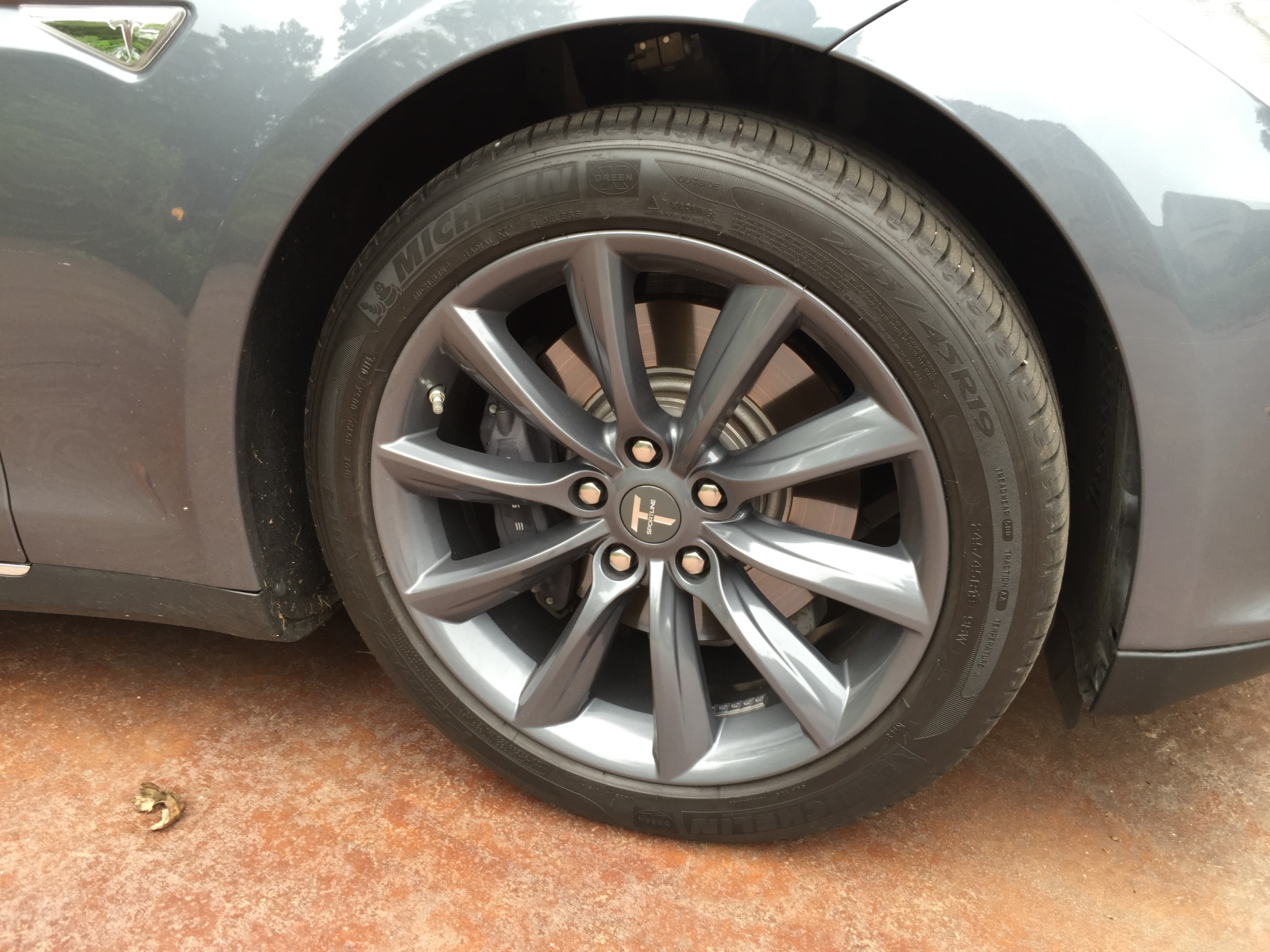 photo 1 Tesla Model S custom wheels T Sportline  19x, ET , tire size X R19. x ET 