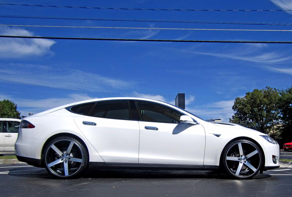 photo 2 Tesla Model S custom wheels Vossen CV-3R 22x, ET , tire size X R22. x ET 