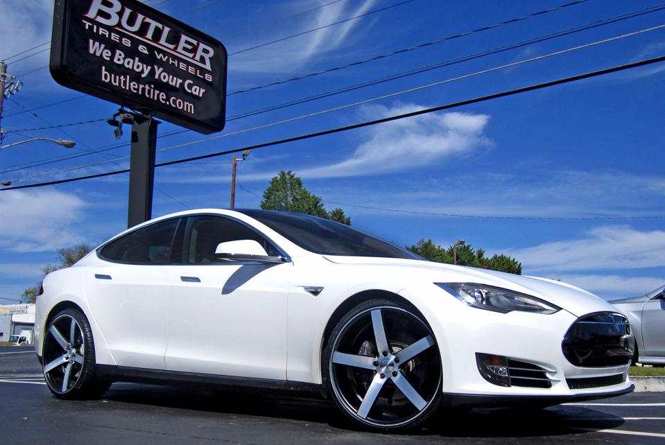 photo 1 Tesla Model S custom wheels Vossen CV-3R 22x, ET , tire size X R22. x ET 