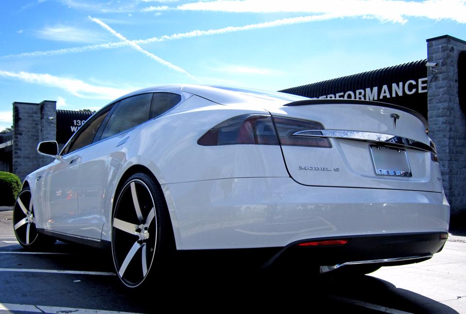 photo 3 Tesla Model S custom wheels Vossen CV-3R 22x, ET , tire size X R22. x ET 