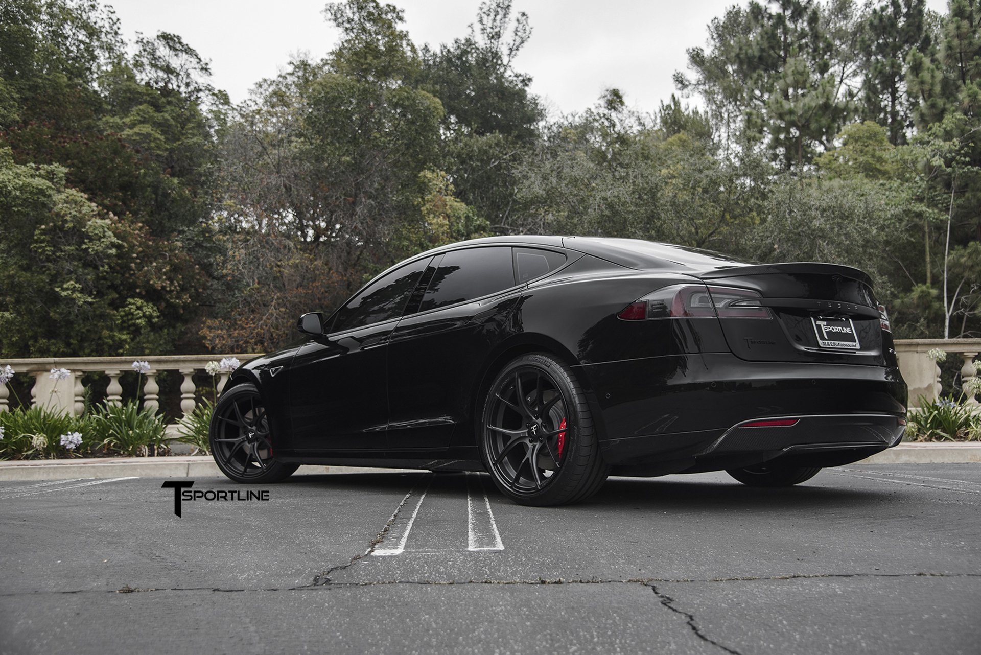 photo 2 Tesla Model S custom wheels Tsportline 115 21x9.0, ET , tire size 245/35 R21. 21x9.5 ET 265/35 R21