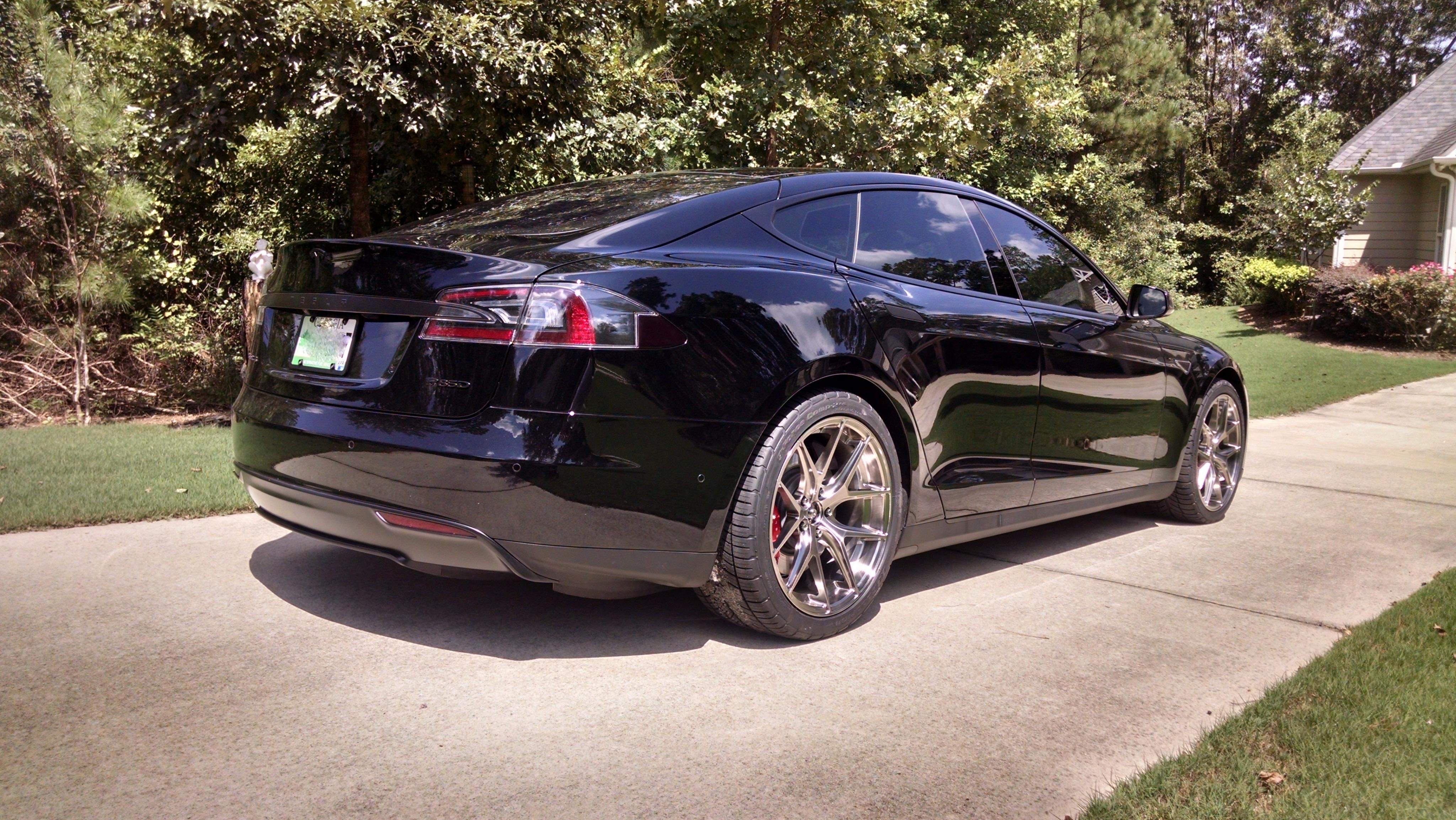 photo 2 Tesla Model S custom wheels AG M580 20x8.5, ET +30, tire size 240/45 R20. 20x10.0 ET+38 285/35 R20