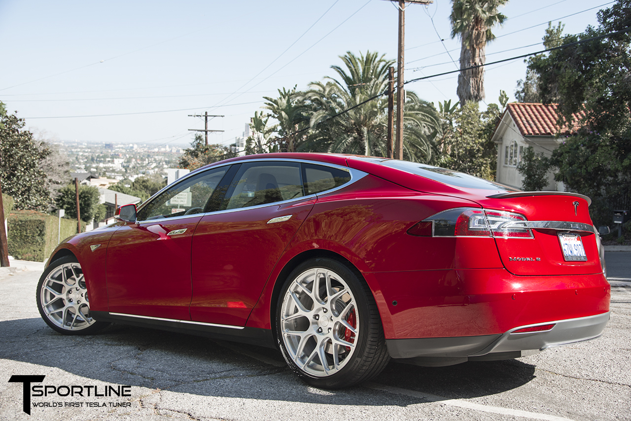 photo 2 Tesla Model S custom wheels TS 117 21x9.0, ET , tire size 245/35 R21. x ET 