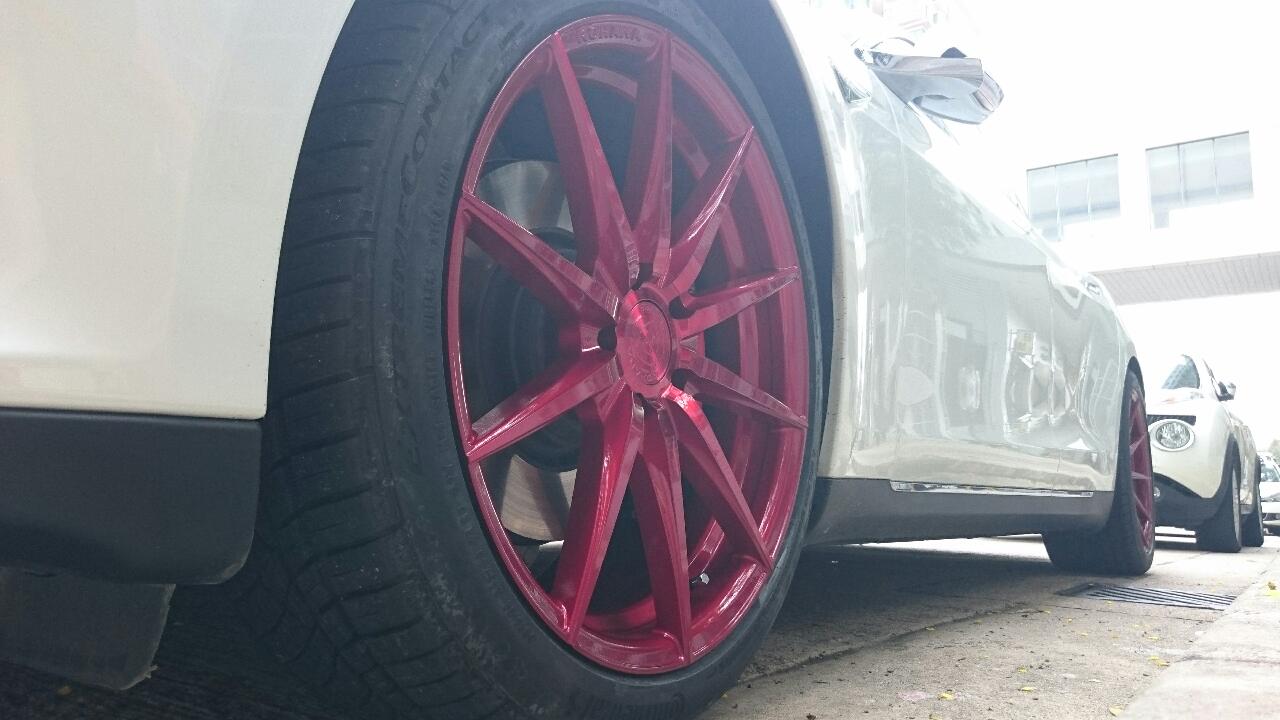 photo 1 Tesla Model S custom wheels Rohana RF1 20x9.0, ET , tire size 245/40 R20. 20x10.0 ET 275/40 R20