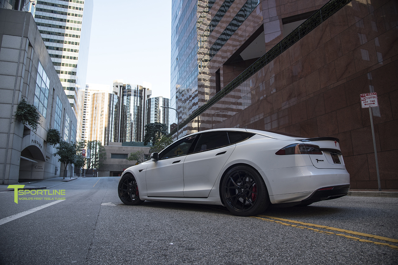 photo 2 Tesla Model S custom wheels Tsportline TS115 21x9.0, ET , tire size 245/45 R21. 21x9.5 ET 265/35 R21