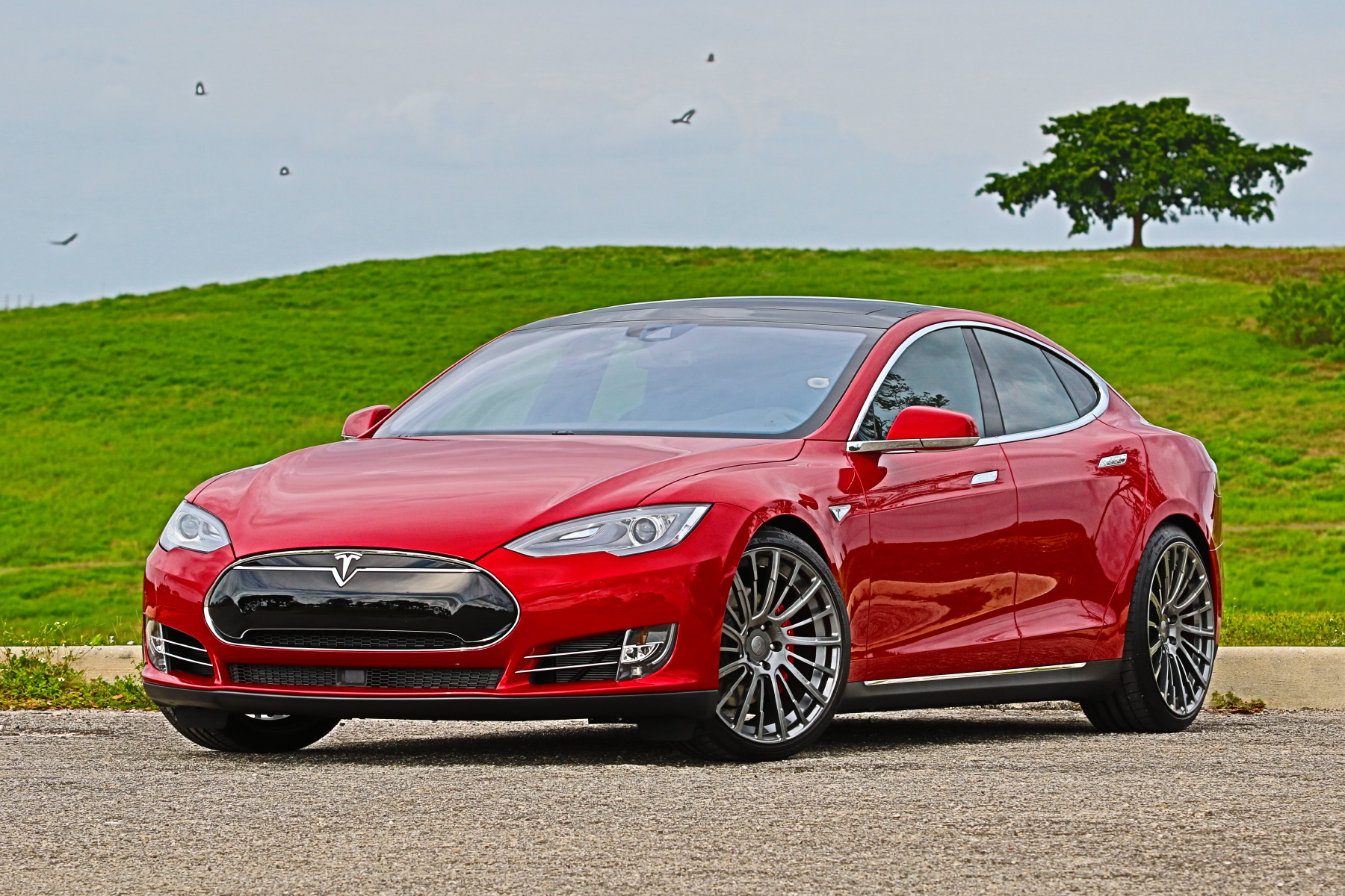 photo 2 Tesla Model S custom wheels Pulse MV1 21x9.0, ET +30, tire size X R21. 21x10.5 ET+35 