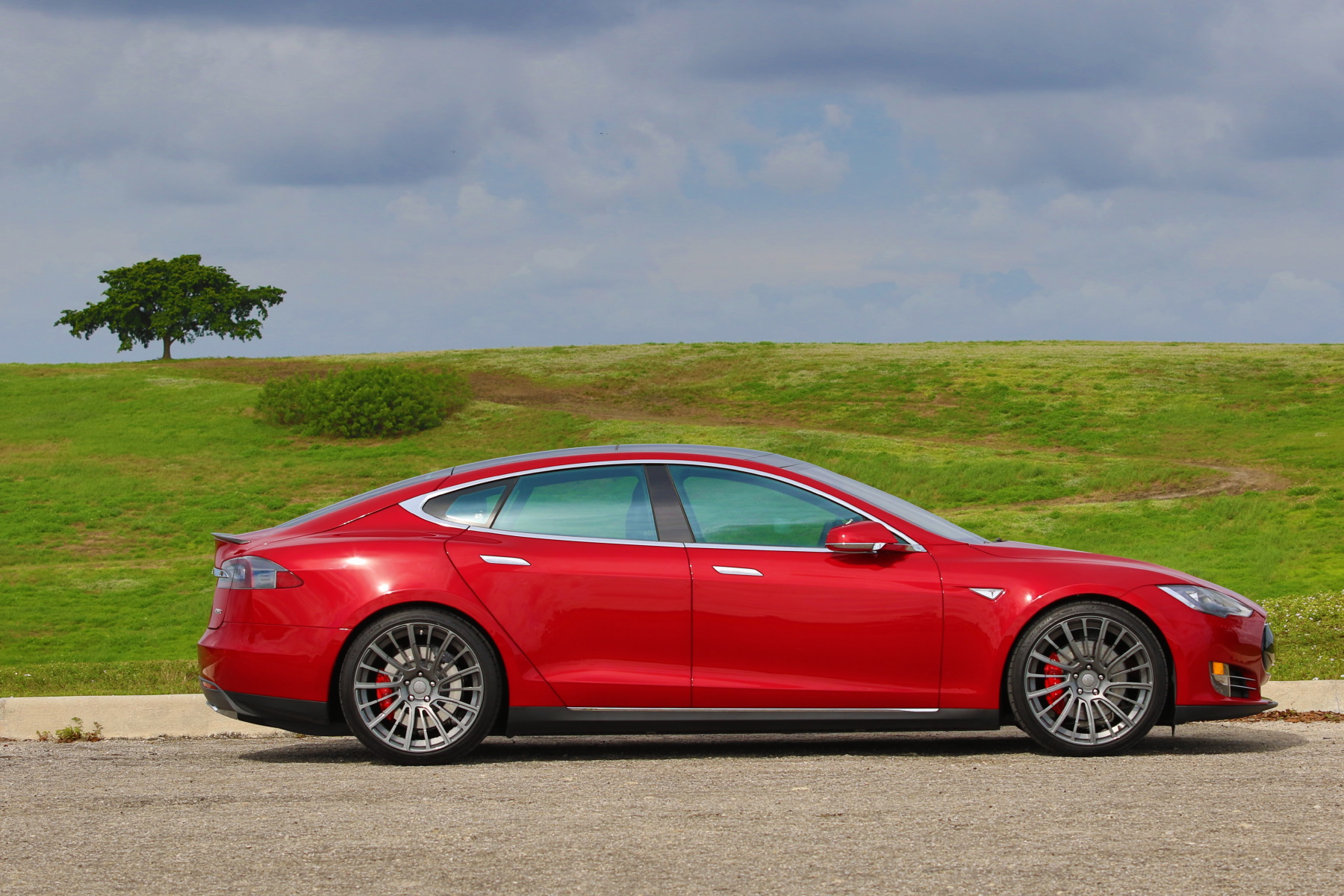 photo 3 Tesla Model S custom wheels Pulse MV1 21x9.0, ET +30, tire size X R21. 21x10.5 ET+35 