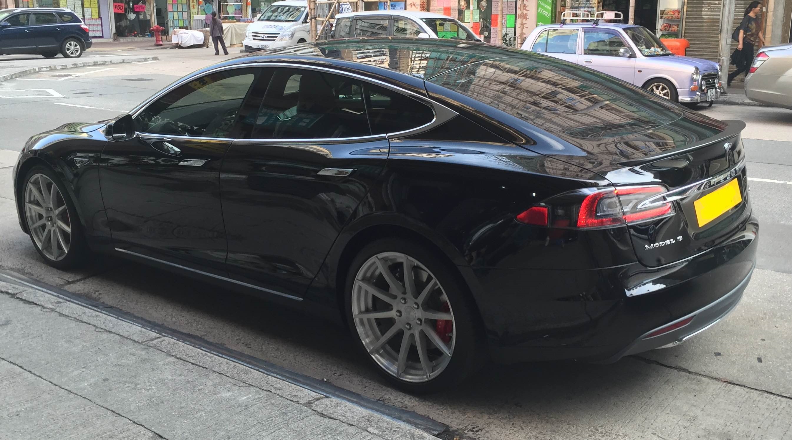 photo 2 Tesla Model S custom wheels BC HC010 21x8.5, ET +33, tire size 245/35 R21. 21x10.5 ET+36 265/35 R21
