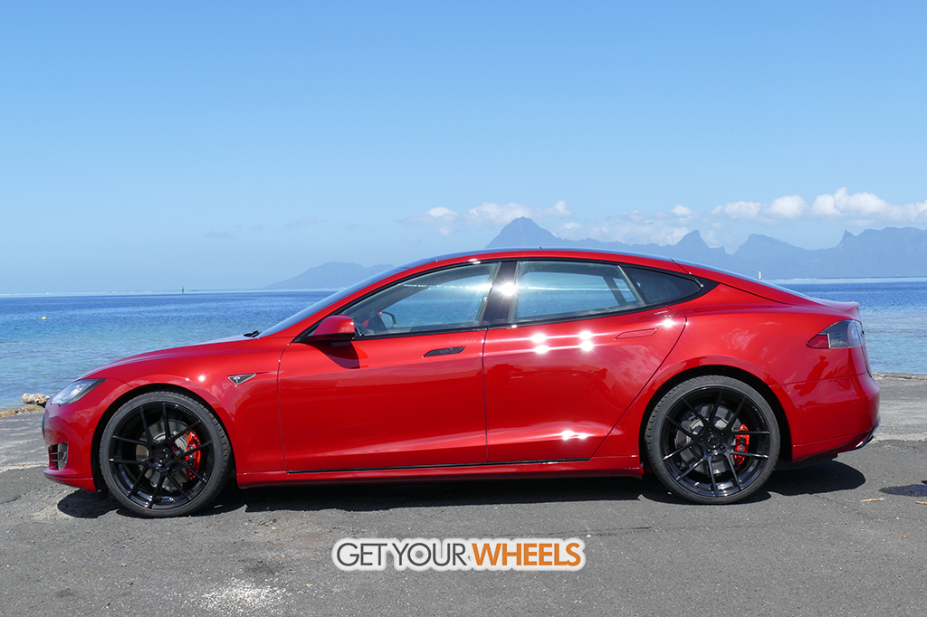 photo 2 Tesla Model S custom wheels AG M510 21x9.0, ET , tire size X R21. 21x10.5 ET 
