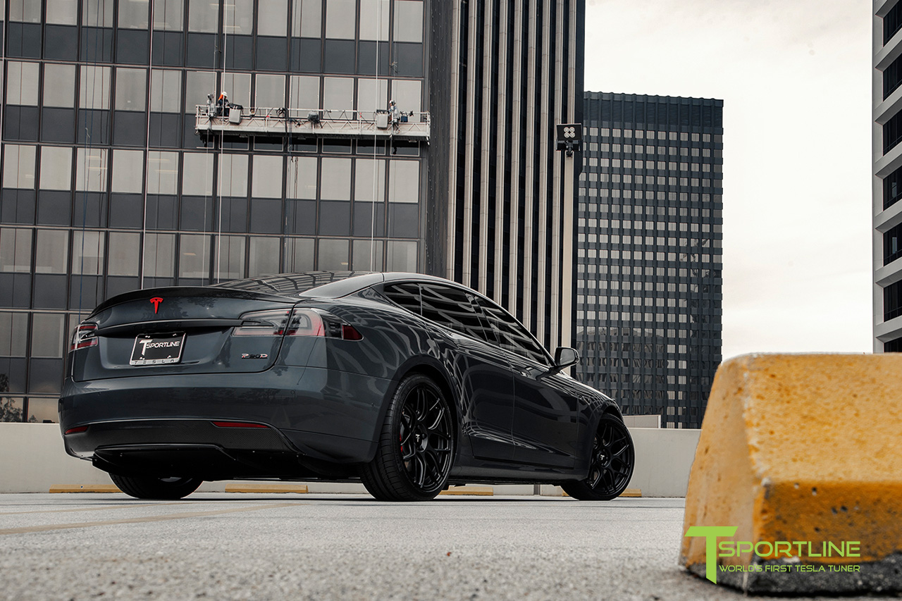 photo 3 Tesla Model S custom wheels Tsportline 117 21x9.0, ET , tire size 245/35 R21. 21x9.5 ET 265/35 R21