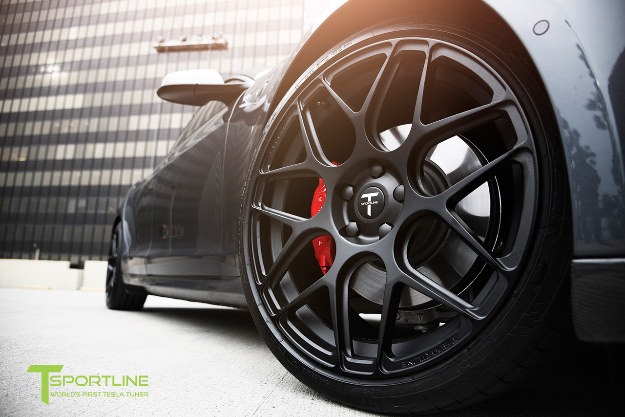 photo 1 Tesla Model S custom wheels Tsportline 117 21x9.0, ET , tire size 245/35 R21. 21x9.5 ET 265/35 R21