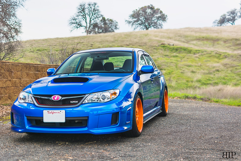 photo 2 Subaru Impreza custom wheels Rota P1R 18x9.5, ET +38, tire size 235/40 R18. x ET 