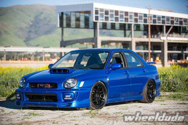 photo 2 Subaru Impreza WRX custom wheels Rota Roku 18x9.5, ET +38, tire size 225/40 R18. x ET 