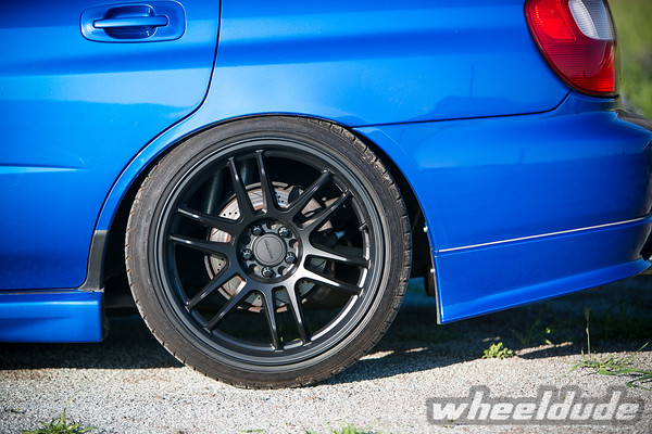 photo 3 Subaru Impreza WRX custom wheels Rota Roku 18x9.5, ET +38, tire size 225/40 R18. x ET 
