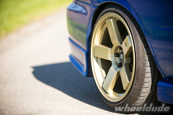 photo 4 Subaru Impreza WRX custom wheels Rota Hug Gee 18x9.5, ET +38, tire size 225/40 R18. x ET 