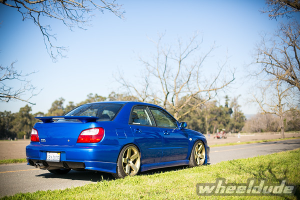 photo 5 Subaru Impreza WRX custom wheels Rota Hug Gee 18x9.5, ET +38, tire size 225/40 R18. x ET 