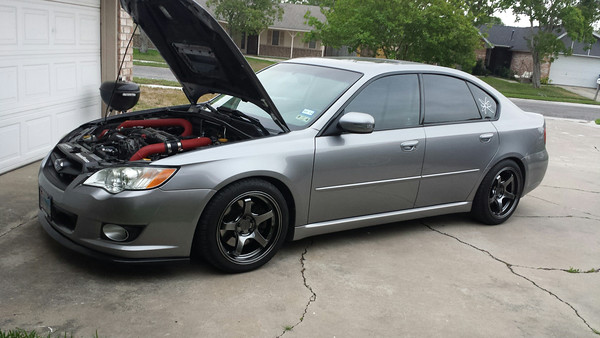 photo 1 Subaru Legacy custom wheels Rota RT5 17x9.5, ET +42, tire size 245/40 R17. x ET 