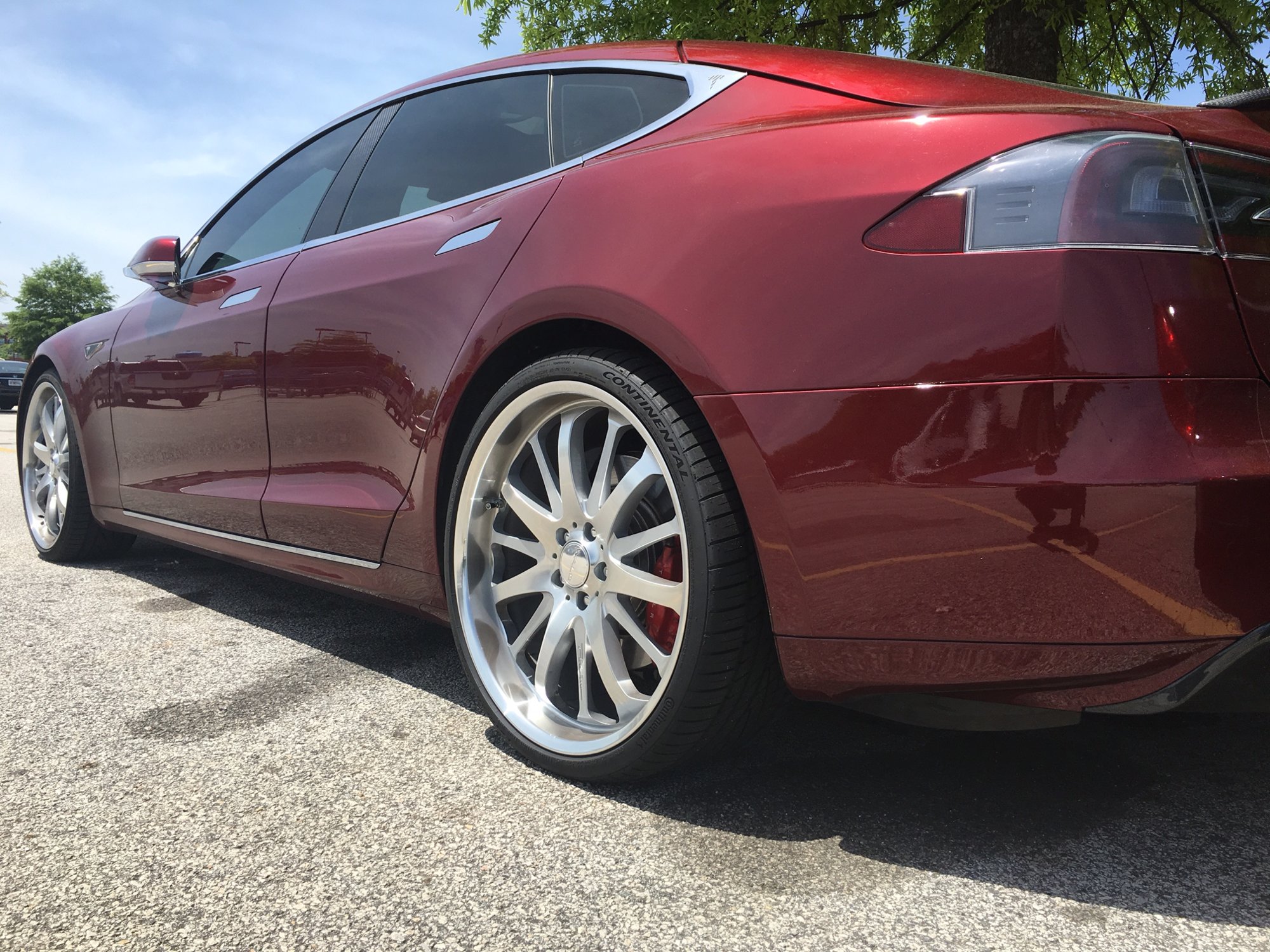 photo 2 Tesla Model S custom wheels   22x9.0, ET , tire size X R22. 22x10.0 ET 
