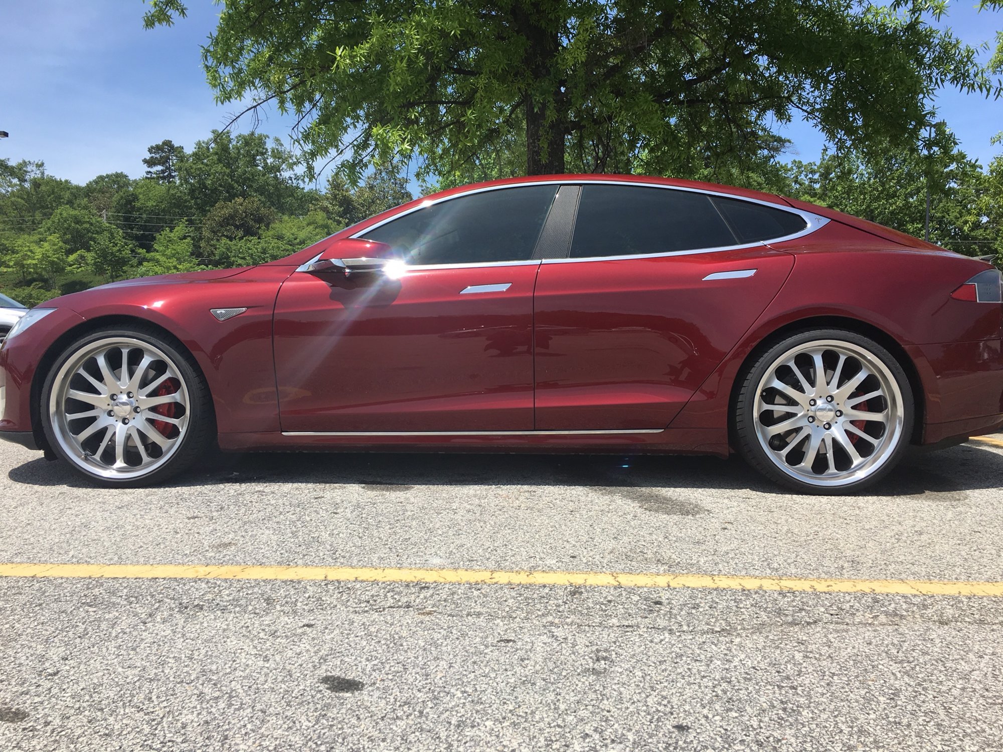 photo 3 Tesla Model S custom wheels   22x9.0, ET , tire size X R22. 22x10.0 ET 