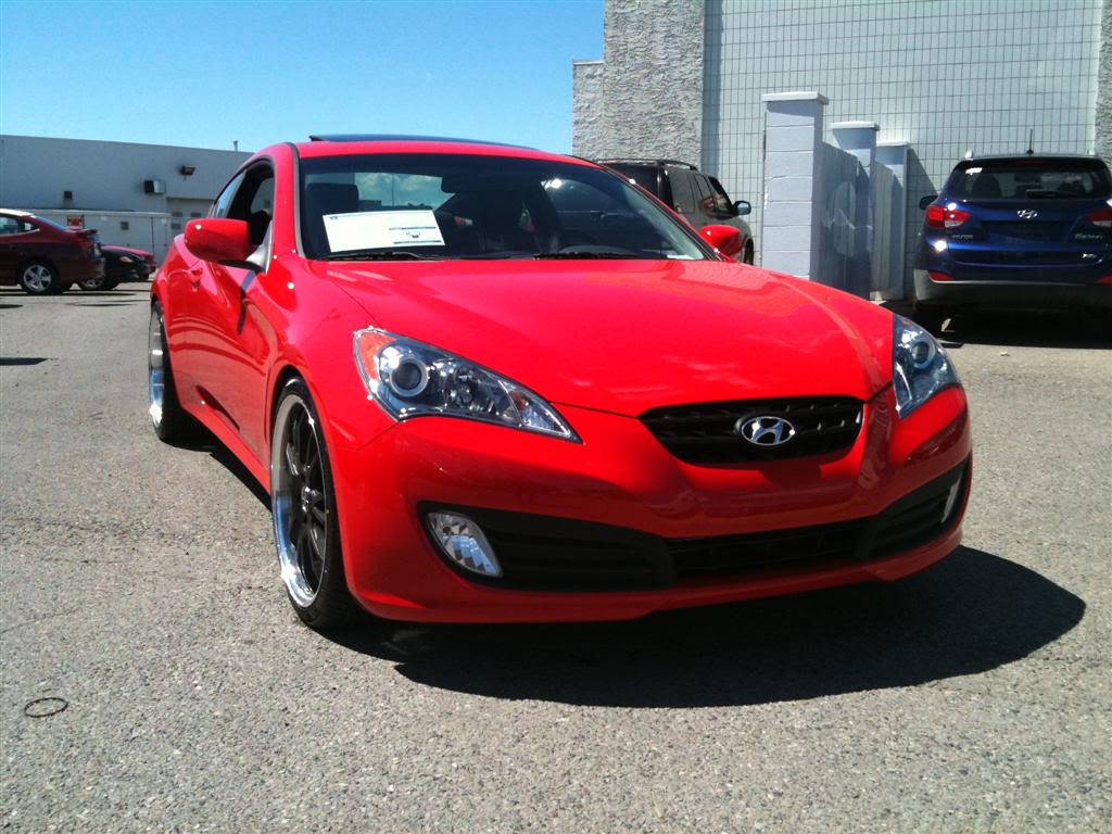 photo 3 Hyundai Genesis Coupe custom wheels Venaci Mesh 20x9.0, ET +30, tire size 245/35 R20. 20x10.0 ET+25 285/30 R20