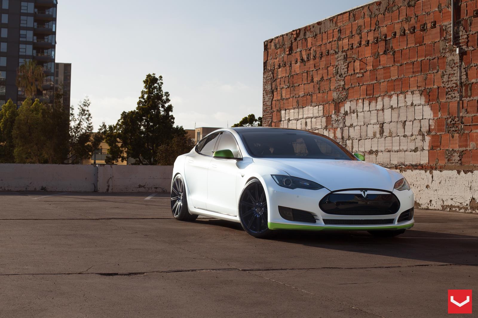 photo 1 Tesla Model S custom wheels Vossen  22x, ET , tire size X R22. x ET 