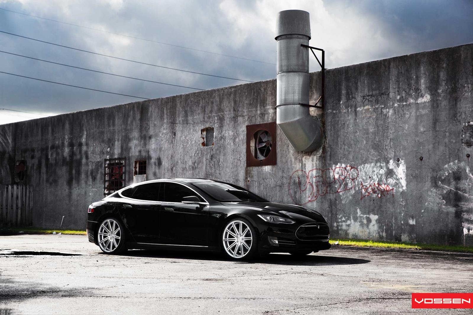 photo 1 Tesla Model S custom wheels Vossen  22x, ET , tire size X R22. x ET 