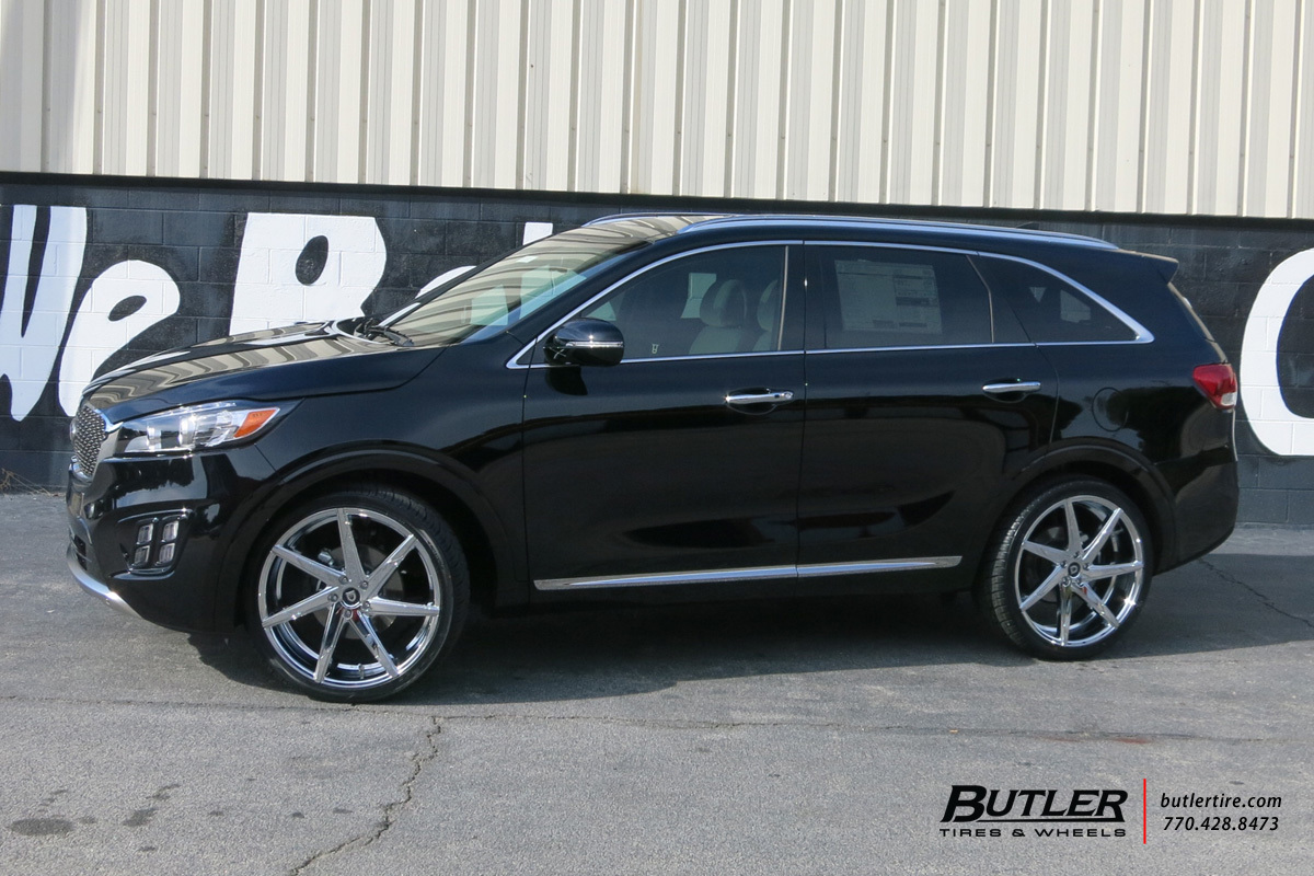 photo 3 Kia Sorento custom wheels Lexani CSS7 22x, ET , tire size X R22. x ET 
