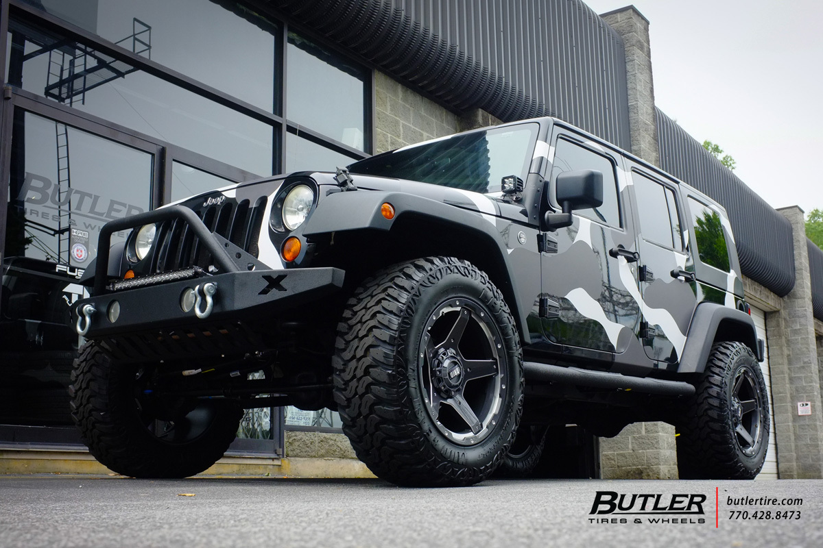 photo 3 Jeep Wrangler custom wheels Lexani Grid Off-Road GD4 20x, ET , tire size X R20. x ET 