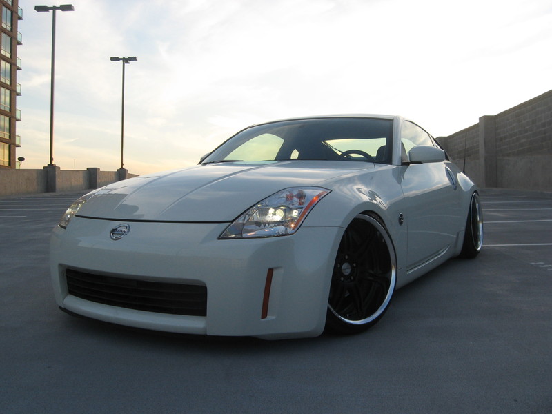 photo 2 Nissan 350Z custom wheels Work Wheels Varianza T1S 19x9.5, ET +4, tire size 225/35 R19. 19x10.5 ET-2 245/35 R19