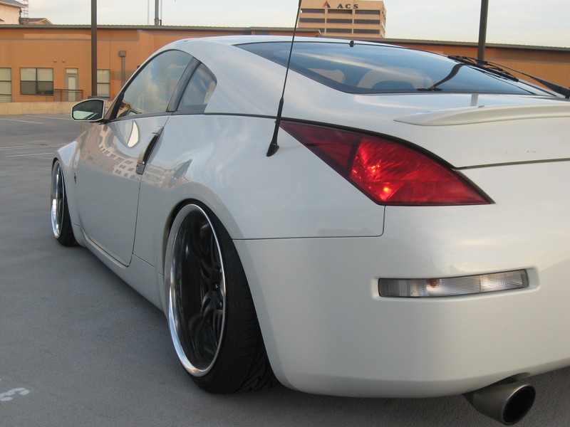 photo 7 Nissan 350Z custom wheels Work Wheels Varianza T1S 19x9.5, ET +4, tire size 225/35 R19. 19x10.5 ET-2 245/35 R19