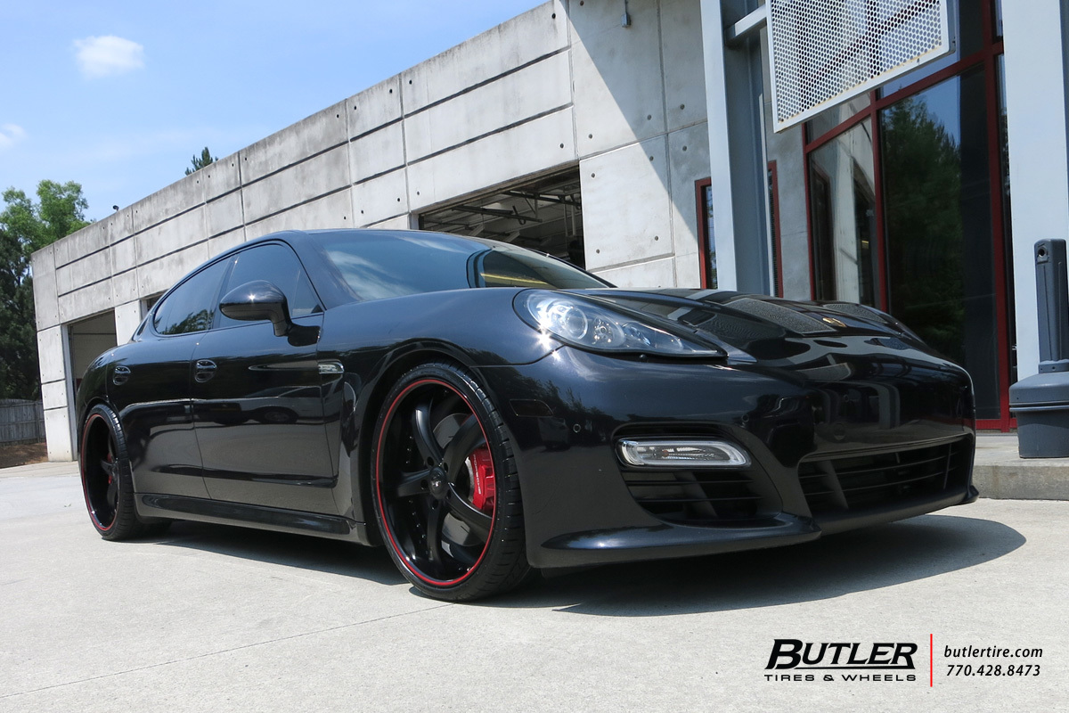 photo 2 Porsche Panamera custom wheels Savini SV29C 22x, ET , tire size X R22. x ET