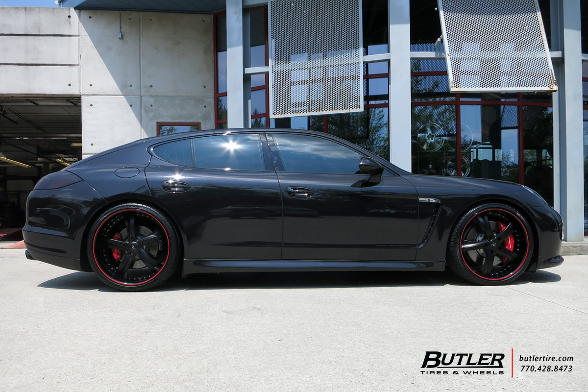 photo 3 Porsche Panamera custom wheels Savini SV29C 22x, ET , tire size X R22. x ET