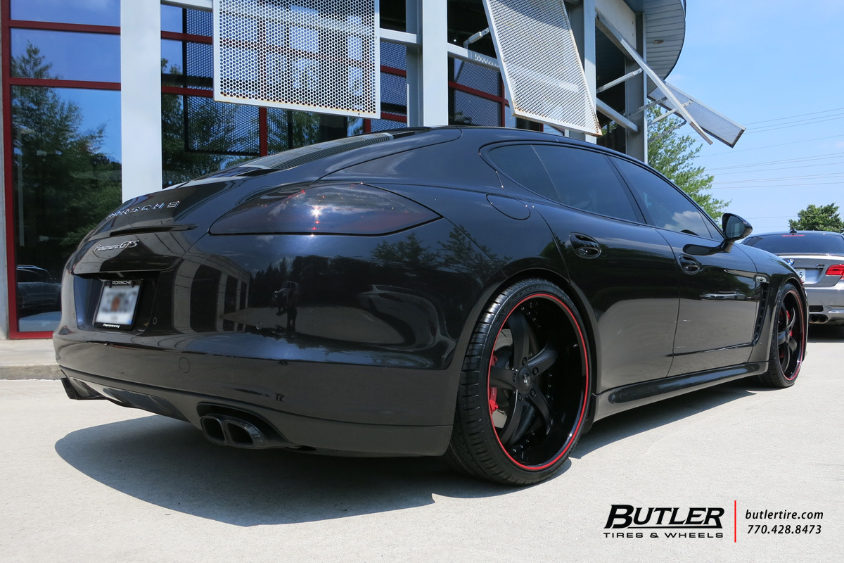 photo 4 Porsche Panamera custom wheels Savini SV29C 22x, ET , tire size X R22. x ET