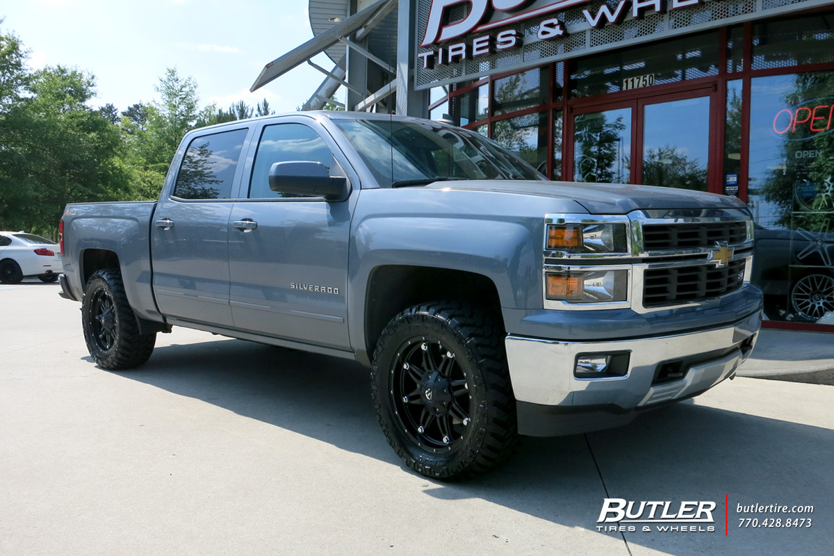 photo 1 Chevrolet Silverado 2500HD custom wheels Fuel Hostage 20x, ET , tire size X R20. x ET 