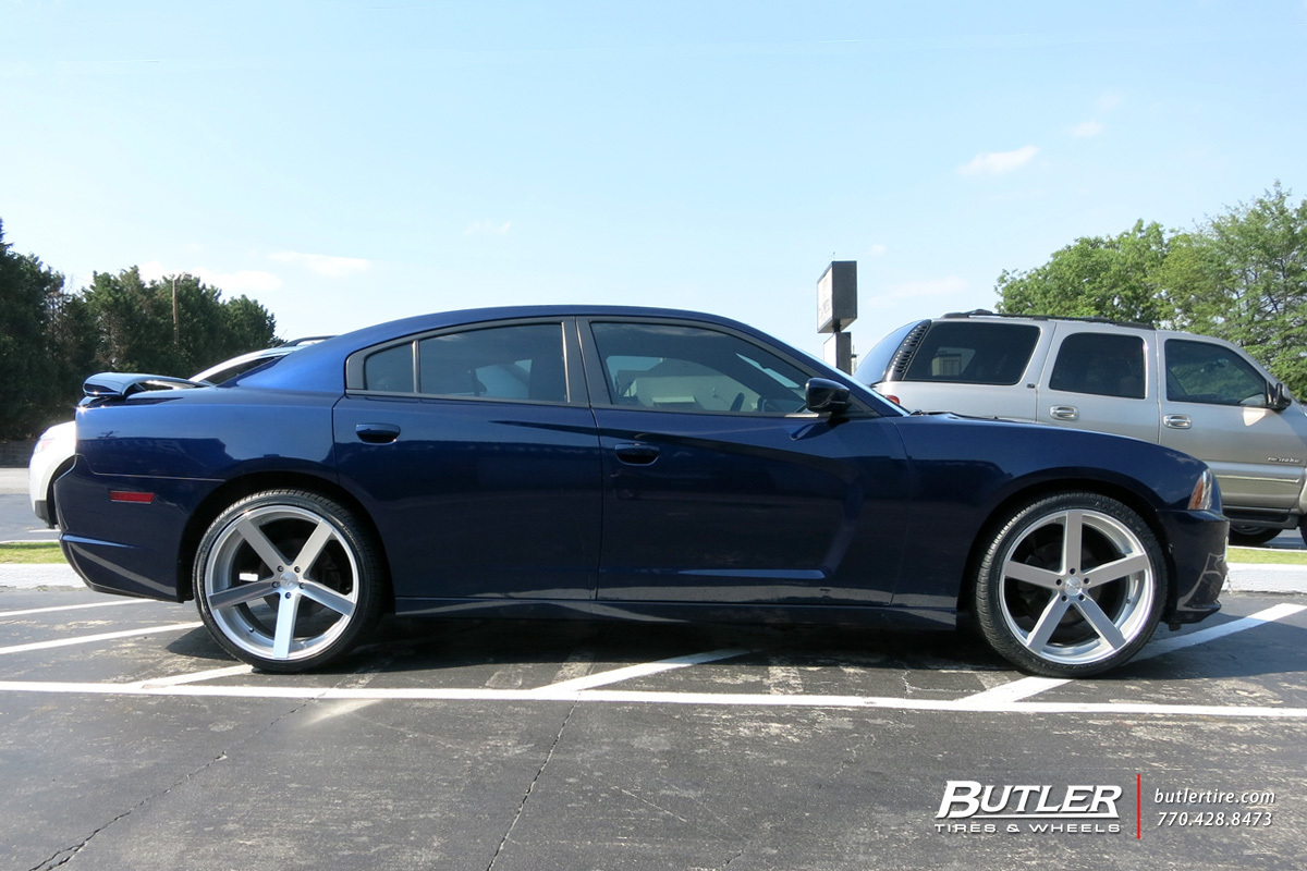 photo 2 Dodge Charger custom wheels Rohana RC22 22x, ET , tire size X R22. x ET 