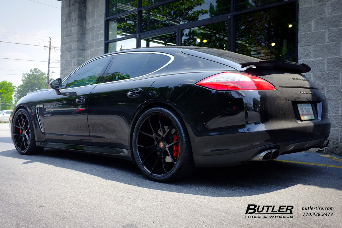 photo 2 Porsche Panamera custom wheels Savini BM14 22x, ET , tire size X R22. x ET 