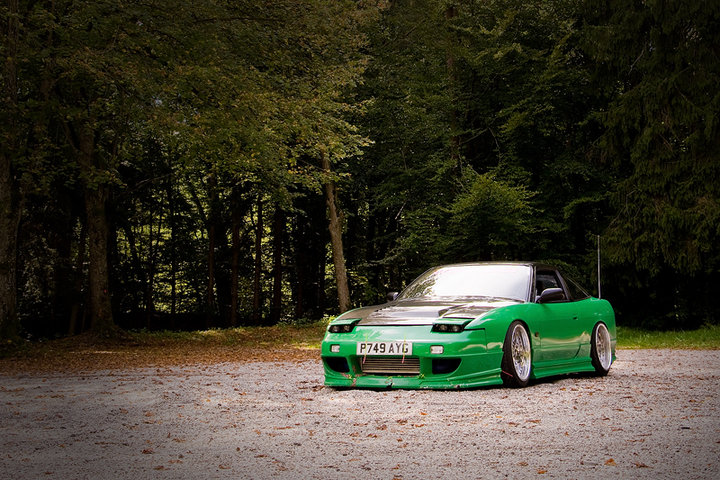 photo 1 Nissan S13 custom wheels Weds Kranze Ceberus 18x9.0, ET +6, tire size 225/40 R18. 18x10.0 ET+6 235/40 R18