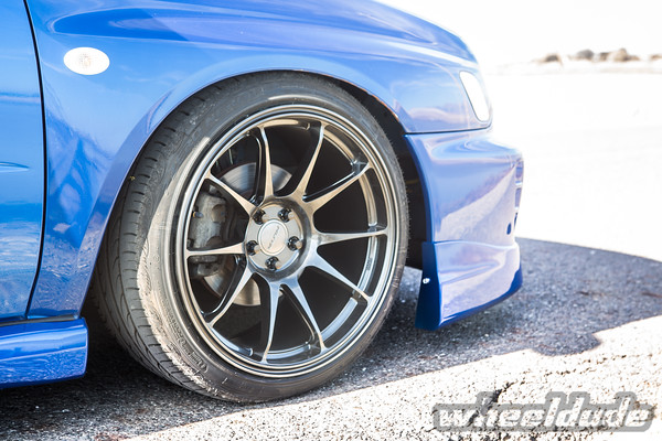 photo 1 Subaru Impreza WRX custom wheels Rota Titan 18x9.5, ET +38, tire size 225/40 R18. x ET 