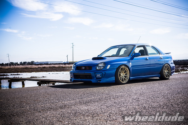 photo 4 Subaru Impreza WRX custom wheels Rota Titan 18x9.5, ET +38, tire size 225/40 R18. x ET 