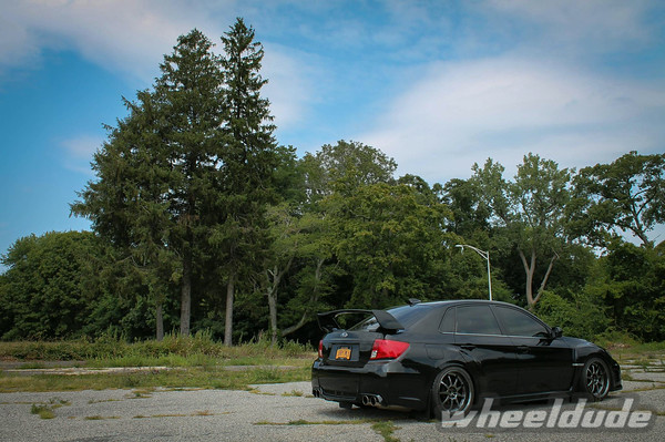 photo 2 Subaru Impreza WRX custom wheels BC P1-R 18x9.5, ET +38, tire size 255/35 R18. x ET 