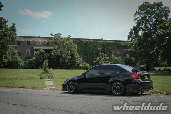 photo 4 Subaru Impreza WRX custom wheels BC P1-R 18x9.5, ET +38, tire size 255/35 R18. x ET 